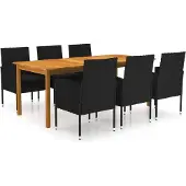 vidaXL Palletkussens 5 st stof crèmekleurig