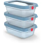 Tefal OneClick N1230510 Set van 3 bewaardozen - 0 5L