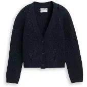 Tom Tailor Gebreid vest navy