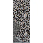 Roeckl Sjaal 'Cozy Wild' grijs / donkergrijs