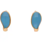 NAEMI Oorbellen turquoise / goud