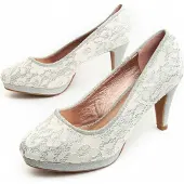 Montevita Heel Schoen Unne8 In Zilver