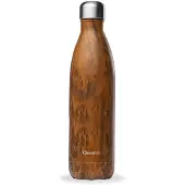 Qwetch Geïsoleerde fles Originals Wood | Maat 750 ml