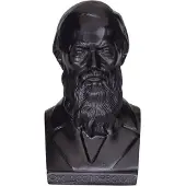 Danila-Souvenirs Russische schrijver Fjodor Dostojevski stenen buste standbeeld sculptuur 14 cm