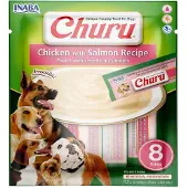 Inaba Churu Hondensnack Chicken & Salmon 8 x 20 gr