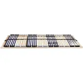 vidaXL Lamelbodem Bruin 70 x 190 cm Massief beukenhout