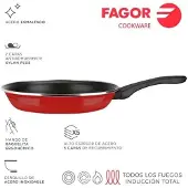 Fagor Optimax Pan 18 Cm Rood