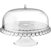 Guzzini Tiffany Taartplateau met stolp M transparant - Ø300mm