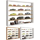 VCM OsadoL wandkast wandmontage 5 planken beuken.