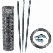 Aquagart 300 meter wildschutting, bosomheining, gaasomheining, 125/13/30+ palen + span draad