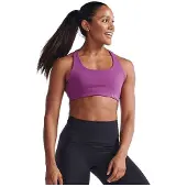 2XU Form Strappy Sports Bra Paars S Vrouw