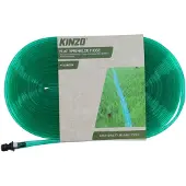 Kinzo Vlakke Sproeislang 25 Meter voor Gazon en Tuin - Zwenksproeier Slang als Tuinsproeier - Gazonsproeier Sprinklerslang Tuinslang Sproeier Bewateringsslang