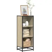 vidaXL Boekenkast 40x35x107,5 cm bewerkt hout sonoma eikenkleurig