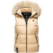 MARIKOO Bodywarmer 'Eisflöckchen' sand