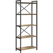 vidaXL Boekenplank 60 x 30 x 155 cm Bewerkt hout Artisan Eiken