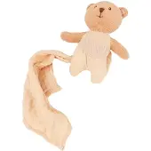 Egmont toys knuffel bio katoen doudou beer Marcel 20 cm baby.