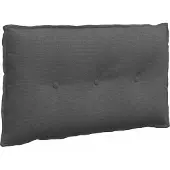 vidaXL Rugkussen Donkergrijs 80 x 50 x 19 cm Corduroy stof