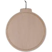 Dutchdeluxes - Handgemaakt - Luxe - Serveerplank - Snijplank - Beukenhout - Rond - Licht bruin