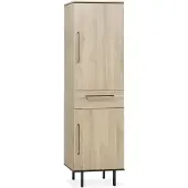 Maxfurn Bergkast Santorini - Lamulux - Fresh oak -