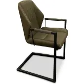 MX Sofa Eetkamerstoel Vera - Microweefsel - Moss groen - MxSofa