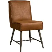 Tower Living Eetkamerstoel Belmonte - Microvezel - Cognac -