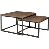 WGXL Collection Salonset Sam - Teakhout - Vierkant - 2delig -