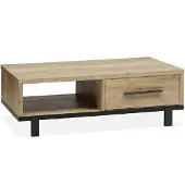Maxfurn Salontafel Woody - Lamulux - Natur -