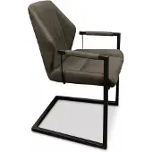 MX Sofa Eetkamerstoel Vera - Microweefsel - Antraciet - MxSofa