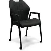MX Sofa Eetkamerstoel Point- Microvezel - Antraciet - MxSofa