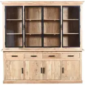 WGXL Collection Vitrinekast Piet - 220 cm - Acaciahout -