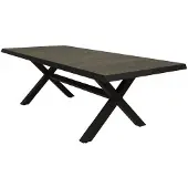 Qopps Tuintafel Ottowa - uitschuifbaar - Keramiek - Aluminium -