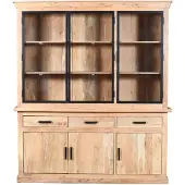 WGXL Collection Vitrinekast Piet - 190 cm - Acaciahout -