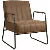 Tower Living Fauteuil Santo - Miami Leer - Bruin -