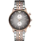 Emporio Armani AR1721 Heren Gianni Horloge Twee Toon