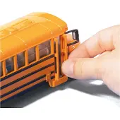 Siku 3731 US Schoolbus, schaal: 1:55, materiaal: metaal/kunststof,