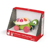 Janod - Zigolos - Houten trekspeelgoed - Schildpad