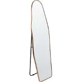 Beliani LARCHE - Staande spiegel - Goud - 48 x 160 cm - Aluminium