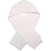 Sarlini Baby Sjaal Knit 0-6 Maanden Wit - Zacht en Warm