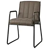 Tower Living Santo Armstoel - fabric Miami 002 grey