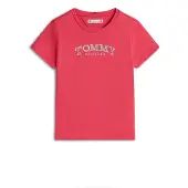 Tommy Hilfiger Shirt knalrood / zilver