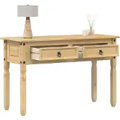vidaXL Wandtafel Corona 115x46x73 cm massief grenenhout