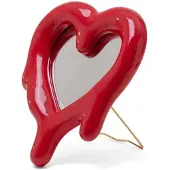 Seletti Melted heart fotolijst/spiegel rood - 10058