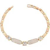 Faina Armband goud / transparant