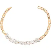 Faina Armband goud / transparant