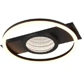 RL LIVE YOUR LIGHT REALITY WHEELER - Plafondlamp - Zwart mat - incl. 1x SMD 16 W - Wandmontage