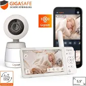 Gigaset BABY 700 Videobabyfoon Radiografisch, WiFi, Bluetooth 2.4 GHz