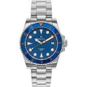 Heritor Automatic Luciano armbandhorloge met datum - marineblauw