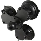 RAM Mount Twist-Lock Triple zuignap basis met C-kogel