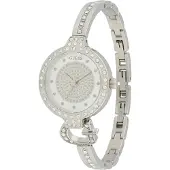 GUESS Analoog horloge 'GISELLE' zilver
