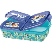 Bluey Broodtrommel - 1,3 L - Blauw m. Print - - OneSize - Broodtrommels